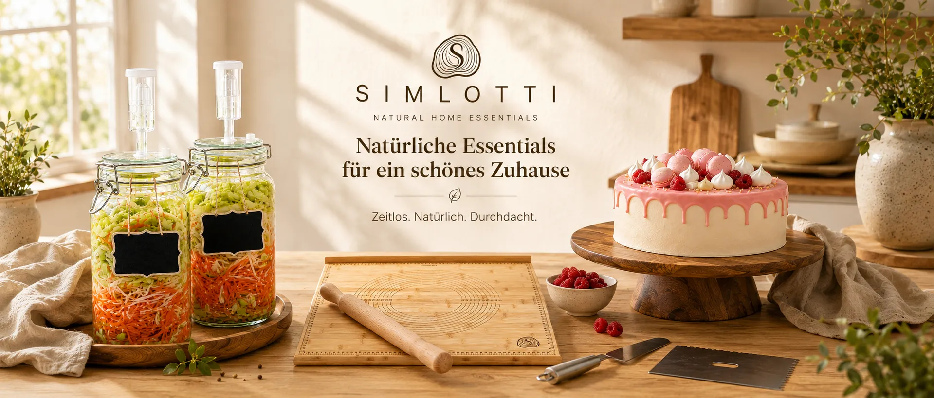 Simlotti Markenbotschaft mit Ringlogo